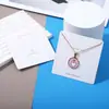 Popular Tarjeta de Empaque para Joyería de Collar y Pulsera con Cara Sonriente Tarjeta de Exhibición para Joyería