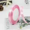 Cinta de Satén Hecha a Mano DIY de 1 cm Cinta Flor de Cinta Decoración Cinta Cinta para Empaquetar Regalos Cinta para Empaquetar Pasteles