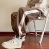 Calça jogger de moletom masculina 2026 nova estilo americano resistente calça casual solta outono marca da moda calça esportiva jovem