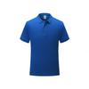 Camisa Polo Personalizada Roupa de Trabalho Algodão Puro Lapela Manga Curta Camiseta para Homens e Mulheres Solta Camiseta de Publicidade Cultural com Logotipo Bordado