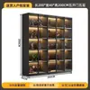 Vitrina de Exhibición para Modelo Lego Coleccionable de Lujo Ligero, Gabinete de Almacenamiento Transparente de Vidrio Multicapa Montado en Pared a Prueba de Polvo para Muñecas