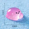 Micro-paisaje vida marina luminosa animales pequeños cangrejos langostinos cangrejos ermitaños adornos decorativos DIY