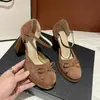 Sandálias Femininas Petite Modernas Versáteis 2025 Estilo Quente de Celebridade da Internet Estilo Fada Elegante Sandálias Mary Jane com Laço