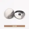 Design Moderno Metal Pequeno Estilo Chanel Casaco Jaqueta Roupas de Lã Botões Toque de Luxo