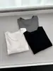 Camiseta Slim Tendência Gola U Levemente Solta Amiga da Pele Confortável Respirável 2026 Primavera Nova Manga Curta Camiseta 30311