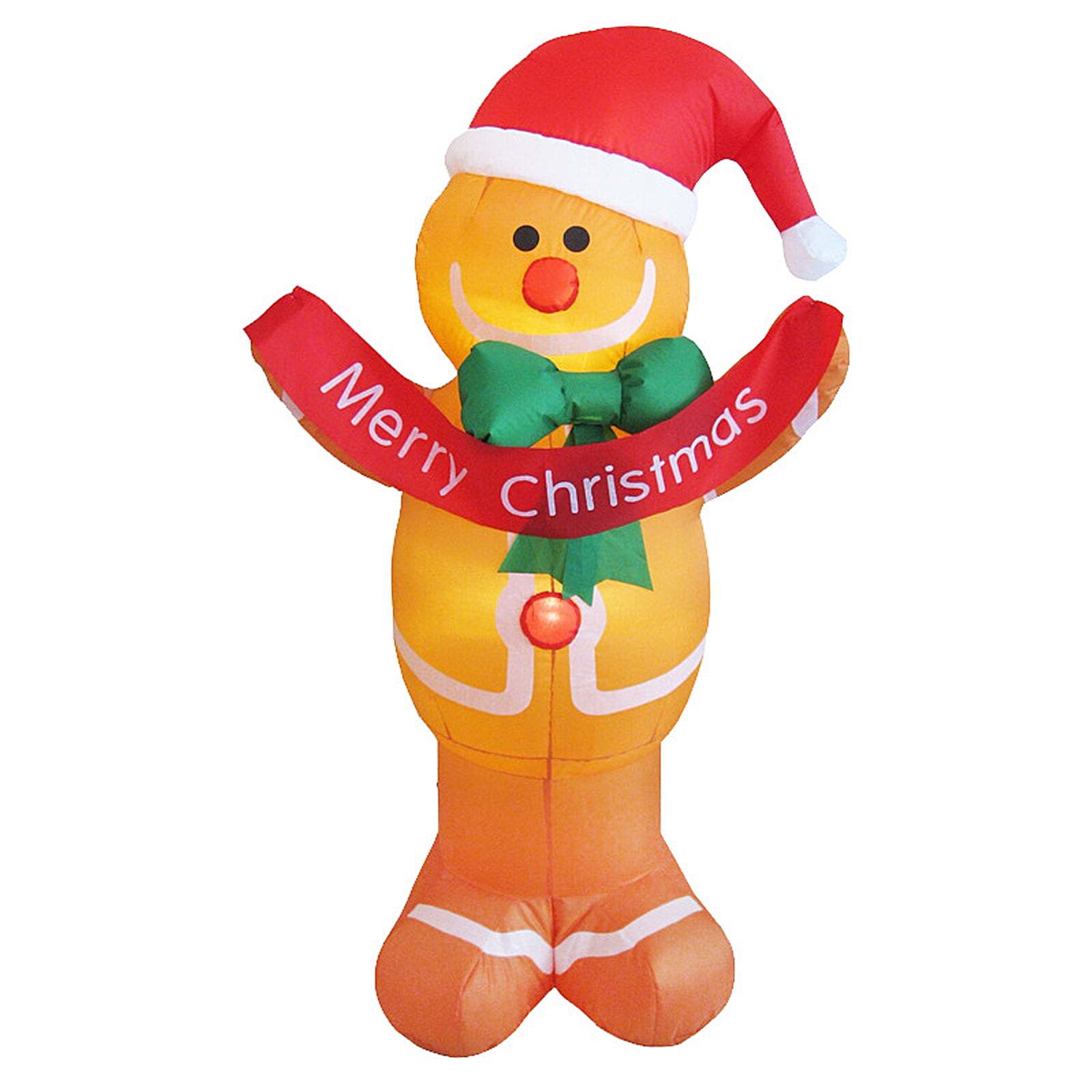 Lighted Inflatable Gingerbread