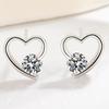 2023 nova moda elegante adorável orelha studs incrustado design clássico combinando alta qualidade luz joias de luxo orelha para as mulheres