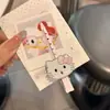 Pinza para el pelo de gato con expresión linda para mujer, Pinza lateral para el pelo de una palabra sin costuras, divertida, dulce, para posicionar el pelo lateral, Accesorio para el pelo de maquillaje
