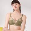 Sutiã Confortável de Renda Sexy de Taça Inteira com Orelhas de Coelho Taça Fina Ajustável Redutor de Seios Lingerie Feminina 260