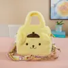Bolsa de Peluche Kuromi Sanrio Linda al por Mayor, Bolsa Portátil de Muñeca para Maquillaje, Muñeco para Máquina de Garra Infantil, Regalo de Cumpleaños