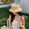 2026 Nuevo Estilo Gorro de Tejido para Propietario para Hombres y Mujeres, Moda de Verano Versátil Elegante Sombrero para el Sol