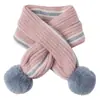 Bufanda infantil Babamama invierno gruesa cálida jacquard amor bufanda para niño bufanda engrosada para niña bufanda