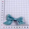 Rojo de red algodón poliéster lazo hecho a mano semiacabado liga para el pelo banda elástica joyería pinza para el pelo tarjeta de lazo accesorios para la ropa