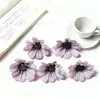 Cabeza de Flor de Crisantemo Pequeño Simulada de 6.5 cm para Pastel DIY, Decoración de Mesa de Postres, Montaje de Escena de Boda y Fotografía