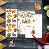 Zz0475 Cartão de Cumprimento Mexicano Cinco Jogo de Cartas Festa de Cartas Bebê Feriado Convite de Aniversário