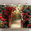Tela de Fondo Transfronteriza Nueva para el Día de San Valentín 2026 para Decoración de Citas de Parejas, Tela Colgante para Habitación y Arreglo Exterior, Tela Colgante para Banner