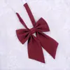 Corbata de Lazo JK Japonesa Uniforme de Estudiante Camisa Cuello Pequeño Flor Estilo Universitario Traje de Marinero Lazo Combinable Rojo Azul