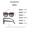 Gafas de sol de ojo de gato con pedrería 2335Bz Disponibles Nuevas Moda Europea y Americana Estilo Callejero Gafas de sol Retro Ins Gafas de moda