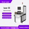Máquina de gravação a laser de arco de superfície curva tridimensional grande máquina de gravação a laser 3D de peças interiores de automóveis com filtro de mouse de molde