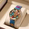 Reloj de Cuarzo Estilo Étnico Nuevo 2026 con Correa Tejida de Colores, Diseño Artístico Bohemio Vintage, Venta al por Mayor desde la Fuente