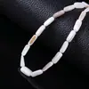 Cuentas de Ábaco Cilíndricas de Concha de Agua Dulce Natural Cuentas Sueltas Aleatorias Materiales para Accesorios DIY Pulsera con Cuentas Collar de Cuentas de Buda Lote