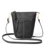Bolsa Transversal de Couro de Vaca de Primeira Camada para Mulheres, Bolsa Balde de Ombro Simples de Grande Capacidade em Couro Genuíno, Bolsa Feminina de Nicho Sofisticada e Exquisita
