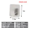 Ganchos de Acero Inoxidable 304, Sin Taladrar, Sin Dejar Rastro Detrás de la Puerta, Ganchos para Bolsas de Cocina, Ganchos Metálicos Adhesivos Fuertes Creativos para Pared