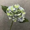 Película Western Americana Tacto a Mano Hortensia Accesorios para el Hogar Florales Lavable Hortensia de Cabeza Única con Hoja Accesorios de Boda