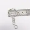 Chaveiro com Fivela em Forma de 8 Chaveiro 25 Aberturas Fivela Rotativa Chaveiro Anel Plano Chaveiro Guirlanda 2.5 Chaveiro