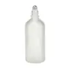 Botella de Vidrio Transparente con Cuentas Botella Sellada Mate para Aceite Esencial Botella de Aceite Esencial con Cuentas para Caminar Botellas Cosméticas Portátiles Venta al por Mayor