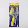 Llave de baño multifuncional instalación de grifo mango corto llave ajustable de boca abierta grande aleación de aluminio mantenimiento de plomería llave para tubos