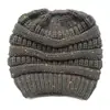 Gorra de punto para coleta europea y americana Amazon ebay sin etiqueta cc para damas gorra de lana de color hilo