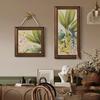 Pintura Decorativa de Cabeceira Americana Duas Peças Sala de Estar Pendurada Pintura de Parede Europeia Sala Mural de Flores Restaurante Pintura a Óleo Quarto