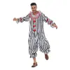 Disfraces de Halloween transfronterizos: Payaso espeluznante, disfraces aterradores de juego de rol para padres e hijos, disfraces de fiesta y atuendos peculiares para actuaciones en bares