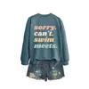 Lo siento No Puedo Nadar Cumple Amazon Ebay Sitio Independiente Moda Casual Sudadera de Otoño e Invierno para Mujer