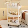 Carrinho Especial para Salão de Beleza, Equipamentos para Tatuagem, Cílios e Cirurgia Plástica, Carrinho Organizador para Salão de Beleza, Carrinho de Ferramentas Médicas Impulsionado Manualmente