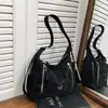 Bolsa Tote Retrô de Luxo para Mulheres Moda Nova Outono e Inverno Bolsa Versátil para Uso Diário Ombro Transversal