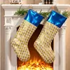 Nuevos calcetines de Navidad y bolsas de regalo, bolsas de dulces para suministros navideños extra grandes, múltiples opciones disponibles