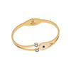 [Bingmeng] Pulsera de ojo retro con goteo de aceite, pulsera de personalidad de acero inoxidable, nueva joyería transfronteriza europea y americana B522