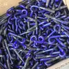 Gancho guía de hilo de esmalte devanador de bobina coche de bobina tensión estante de tensión accesorios gancho colgar pasar hilo varilla de porcelana cola de cerdo