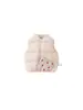 Ropa interior de invierno Bongxuan dulce y cálida, nuevos tops para bebés y niños pequeños, chalecos de plumas para niñas, chaquetas de plumas para niñas
