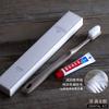 Juego de artículos de tocador desechables de alta gama para alojamiento familiar, cepillo de dientes de estilo nórdico, pasta de dientes, herramientas dentales especiales para hoteles.