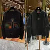 Inverno Novo Tendência Moda de Luxo Leve Personalidade Design Gola Redonda Moletom Masculino Solto High-End Versátil Top