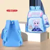 Estuche de Lápices de Dibujos Animados Reductor de Peso y Protector de Columna Vertebral Mochila Escolar para Estudiantes de Primaria Grados 2-5