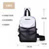 Bolsa Transversal de Ombro Único para Homens, Estilo de Luxo, Novo Modelo 2026, Grande Capacidade, Bolsa de Peito para Estudantes Universitários Masculinos, Mochila de Viagem de Nylon para o Dia a Dia