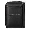 Cartera de Piel de Vaca Transfronteriza Estilo Japonés Billetera de Piel de Vaca con Cremallera Anti-Robo Rfid Bolsa Personalizada Fábrica