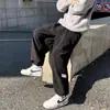 Pantalones de pana para niño Primavera y Otoño Nuevo estilo ins Hong Kong retro holgados marca de moda cordón tobillo atado pantalones deportivos bf