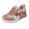 Primavera 2026 Nuevas Zapatillas de Malla de Moda para Niñas Zapatos Casuales tipo Papá para Niños Zapatos Blancos Versátiles para Niños