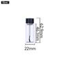 Botella Cepillo Transparente para Mascotas en Stock 30ml Botella de Plástico Dispensadora de Muestras Pequeñas de Loción Botella para Pintura Esmalte de Uñas Pegamento