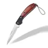 Navaja de bolsillo plegable de alta dureza al por mayor, mini navaja plegable portátil de acero inoxidable para exteriores, cuchillo de frutas para uso doméstico